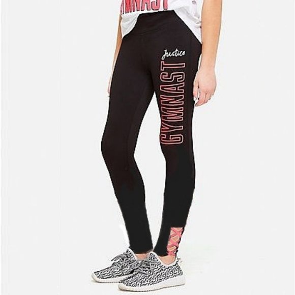 Justice Other - 3/$20 Justice Gymnastics Lattice Full Leg Leggings